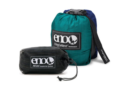 SingleNest Hammock + Atlas Straps Bundle