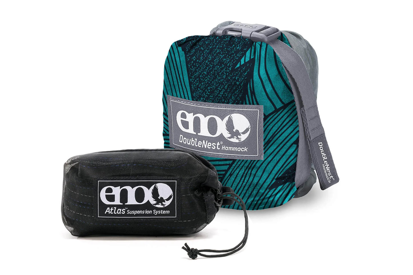 DoubleNest Hammock Print + Atlas Straps Bundle