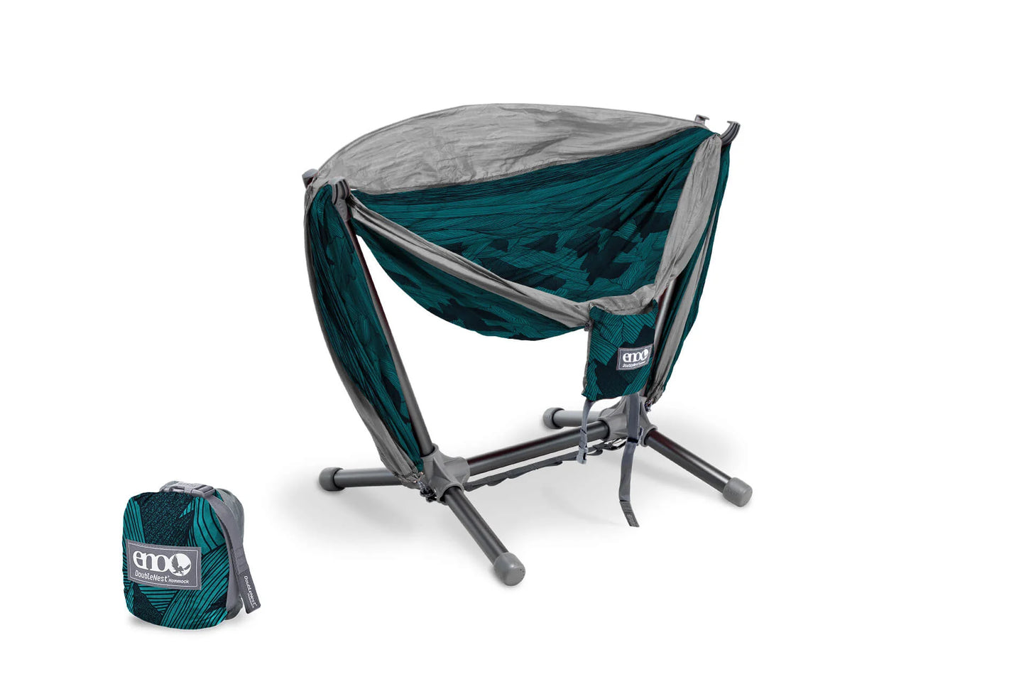 DoubleNest Hammock Print + Parklite Stand Bundle