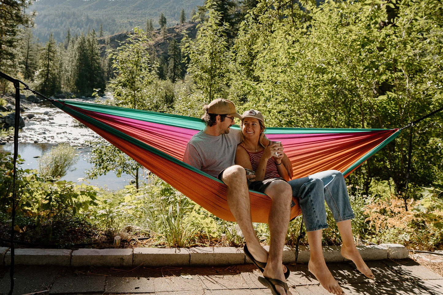 DoubleNest Hammock Print + Atlas Straps Bundle