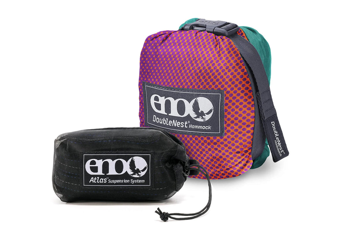 DoubleNest Hammock Print + Atlas Straps Bundle